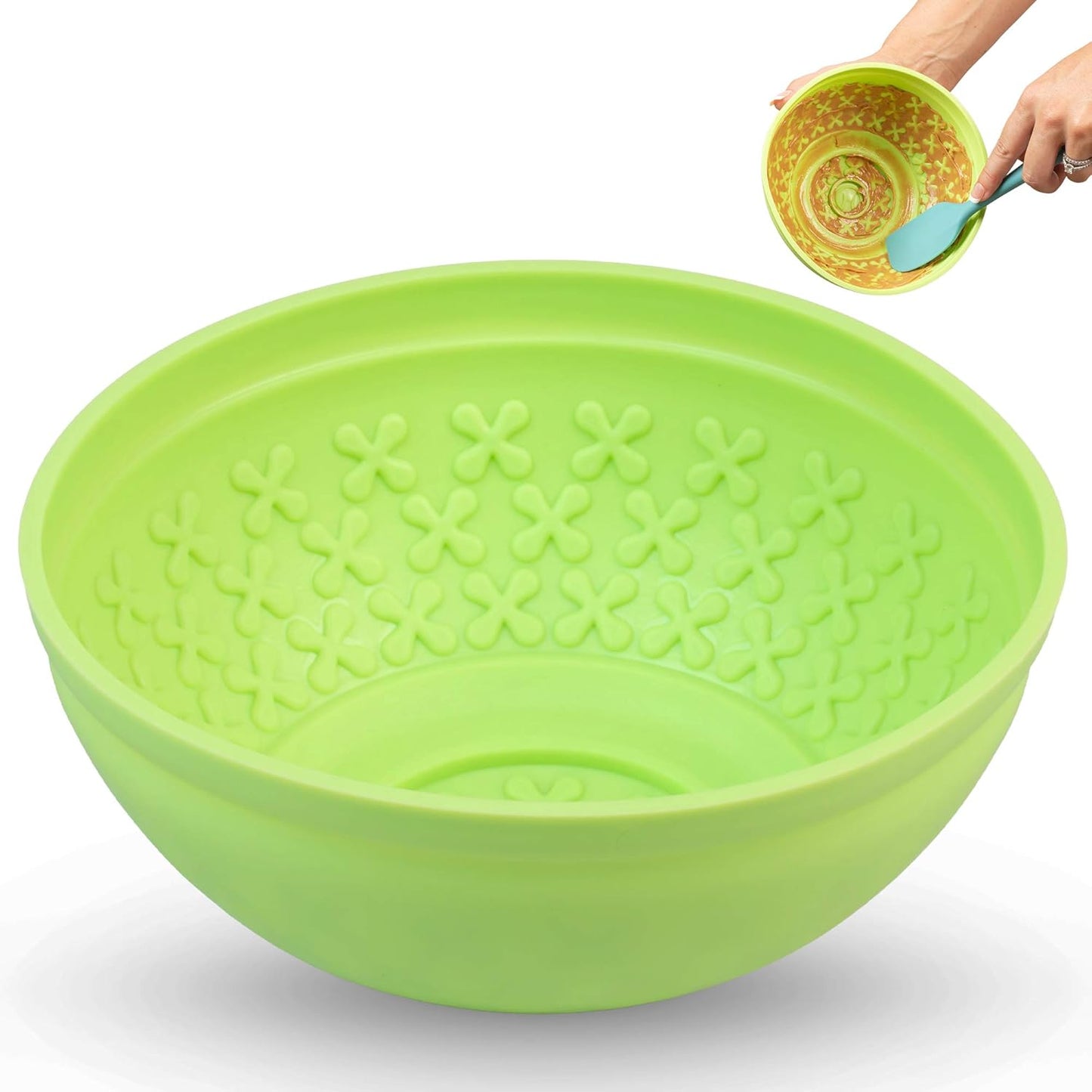 Hyper Pet IQ Treat Lick mat for Dogs, Slow Feeder & Cat Lick mats | Great Alternative to Slow Feeder Dog Bowls & Feeders | Perfect Licking mat, Cat Puzzle & Dog Enrichment Toys