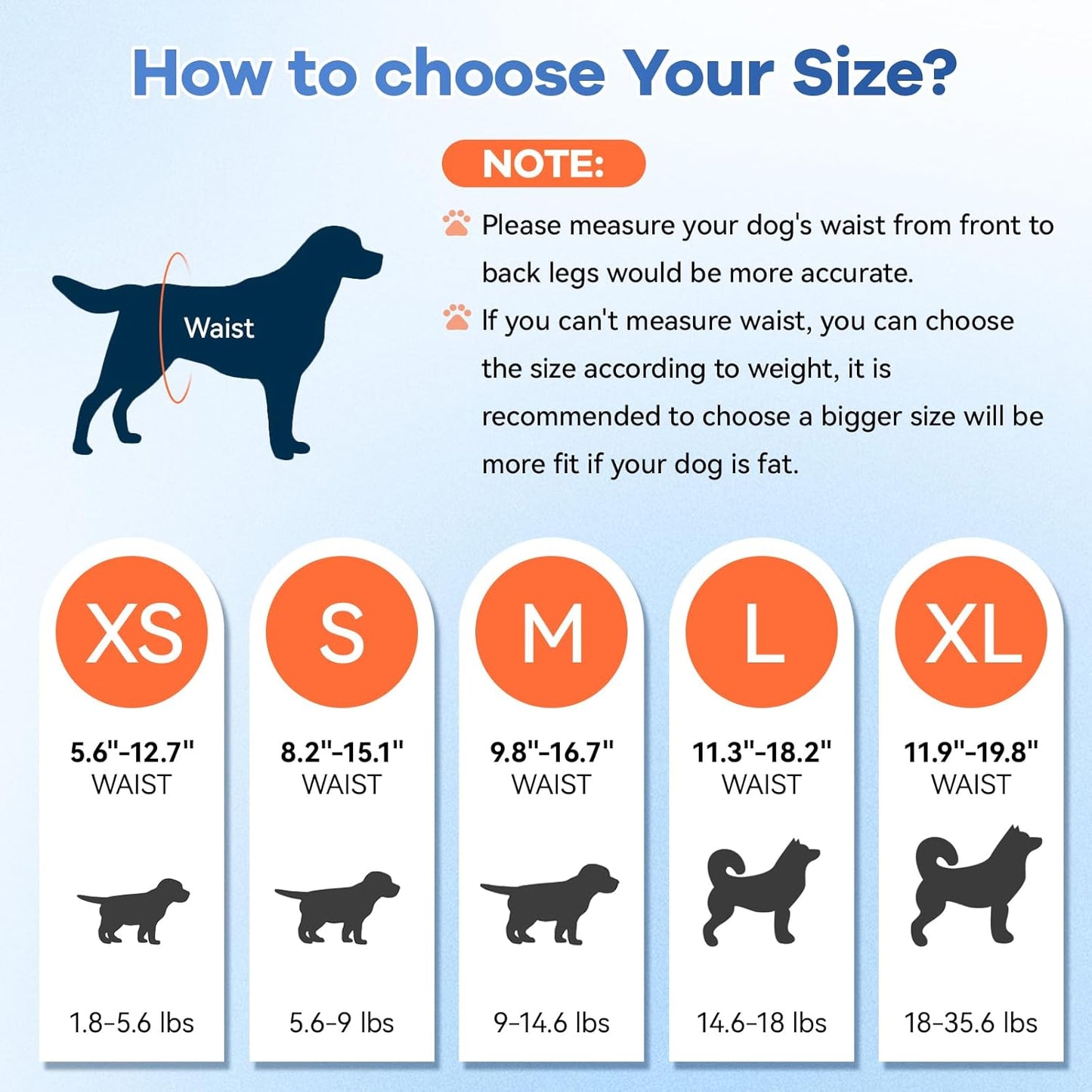 Disposable Dog Diapers Absorbent Soft Puppy Doggie Diapers for Female Dogs with Stretchy Waist Puppy Diaper in Heat Period Excitable Urination (S 10PCS)