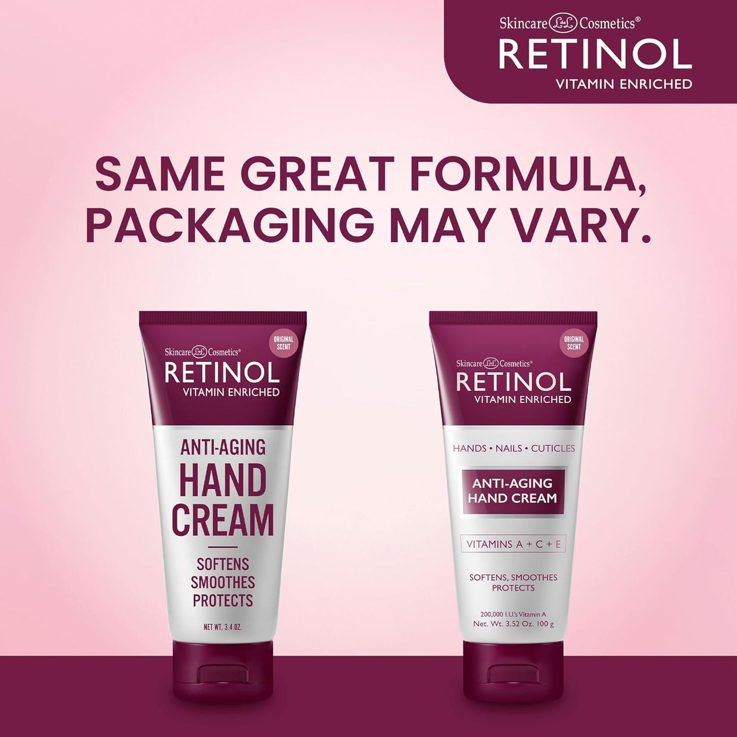 LIVAURA Retinol Anti-Aging Hand Cream – The Original Brand For Younger Looking Hands –Rich, Velvety Conditions & Protects Skin, Nails & Cuticles – Vitamin A Minimizes Age’s Effect on Skin (Women's)