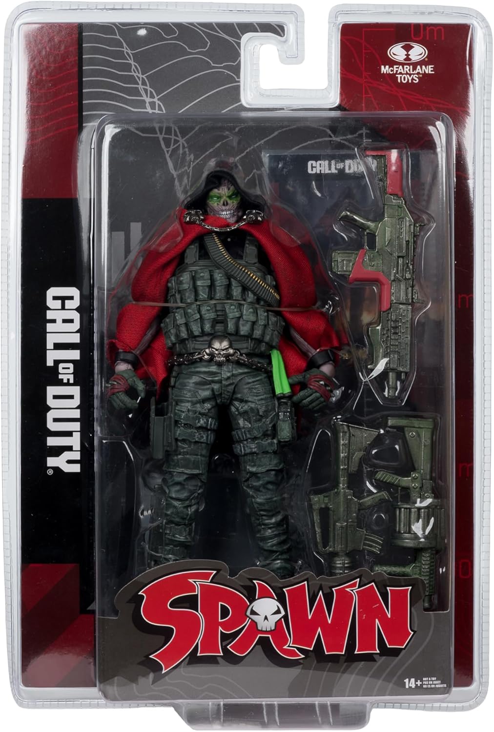 McFarlane Toys- Call of Duty Burned Spawn 7in Action Figure