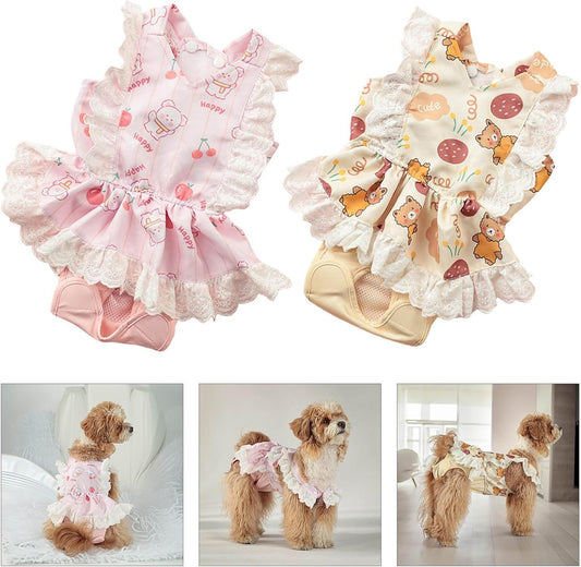 Thicken Pet Diaper Pad Quickdry Nappy Female Dog Large Physiological Pants During Heat Cycle or Issue