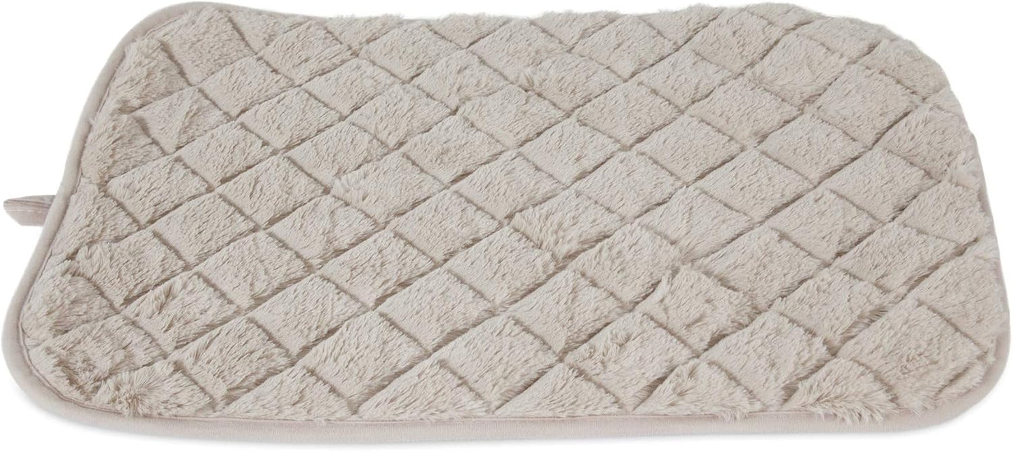 Precision Pet SNOOZZY CREAM 23X16 QUILTED MAT
