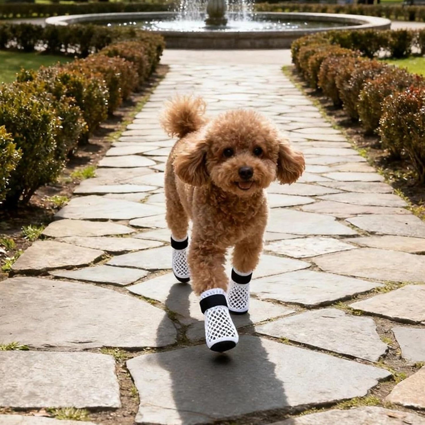 Outdoor Dog Socks Protective Feet Covers Grooming Thick Grip Shoes for Outdoor Feet Covers Shoes Soles Hardwoods Floor Socks