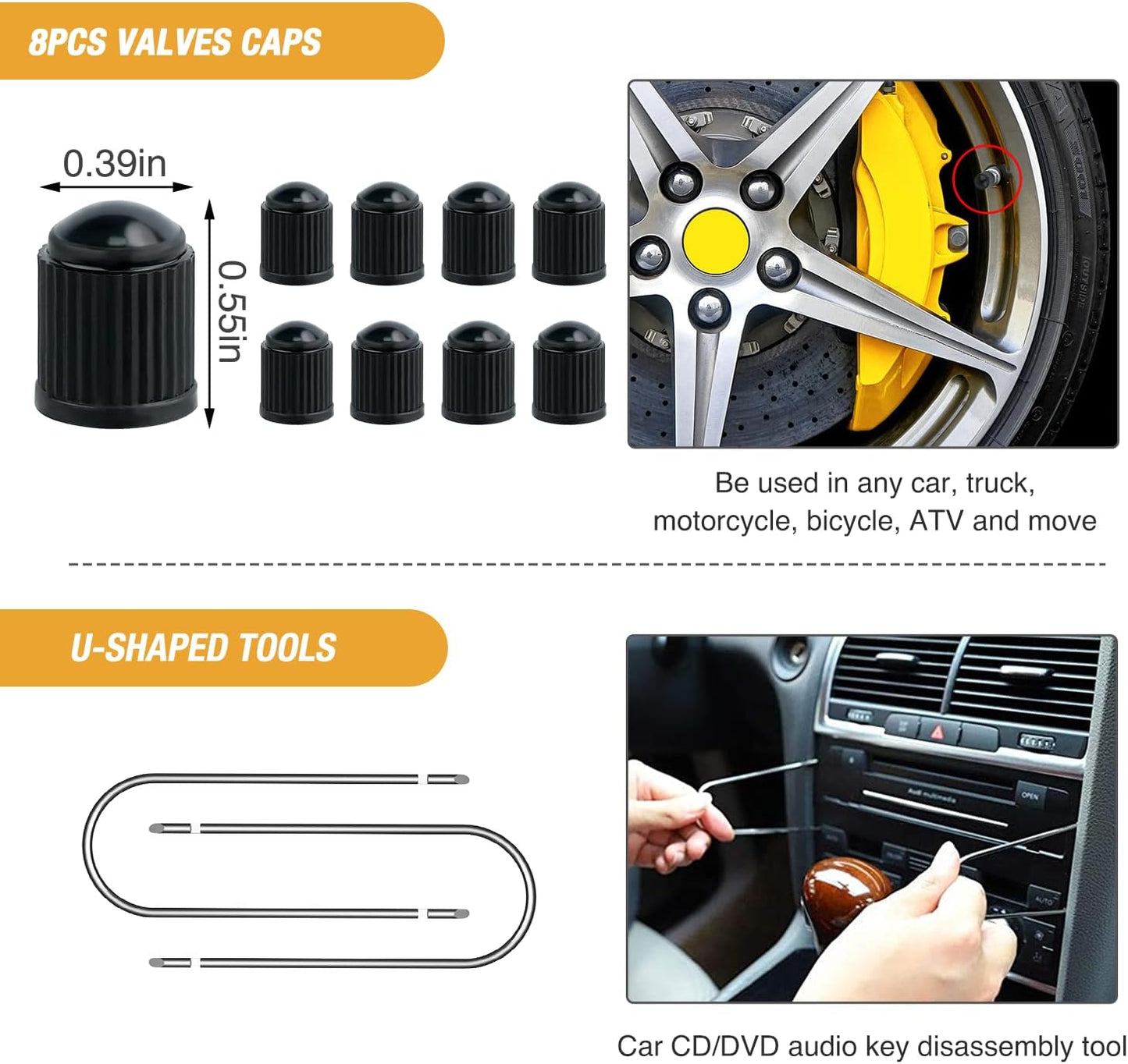 GOOACC 330Pcs Trim Removal Tool, Auto Push Pin Bumper Retainer Clip Set Fastener Terminal Remover Tool Adhesive Cable Clips Pry Kit Car Panel Radio Removal Auto Clip Pliers, Blue