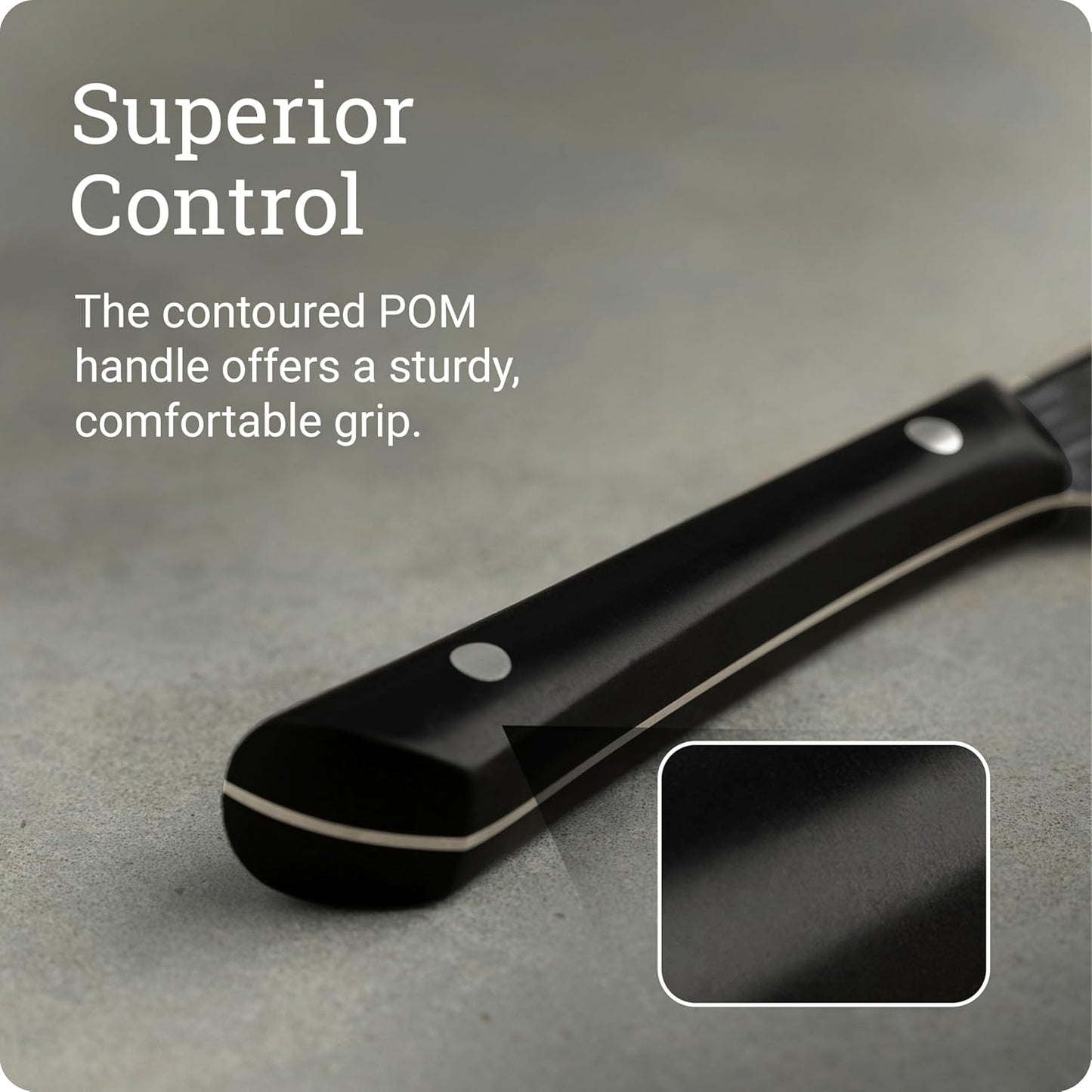 Kai PRO 6" Utility Knife, Hand Sharpened Japanese Kitchen Knife, Japanese AUS6M Stainless Steel Blade, Full-Tang POM Handle, NSF Certified, Precision and Sharpness for Professional and Home Chefs