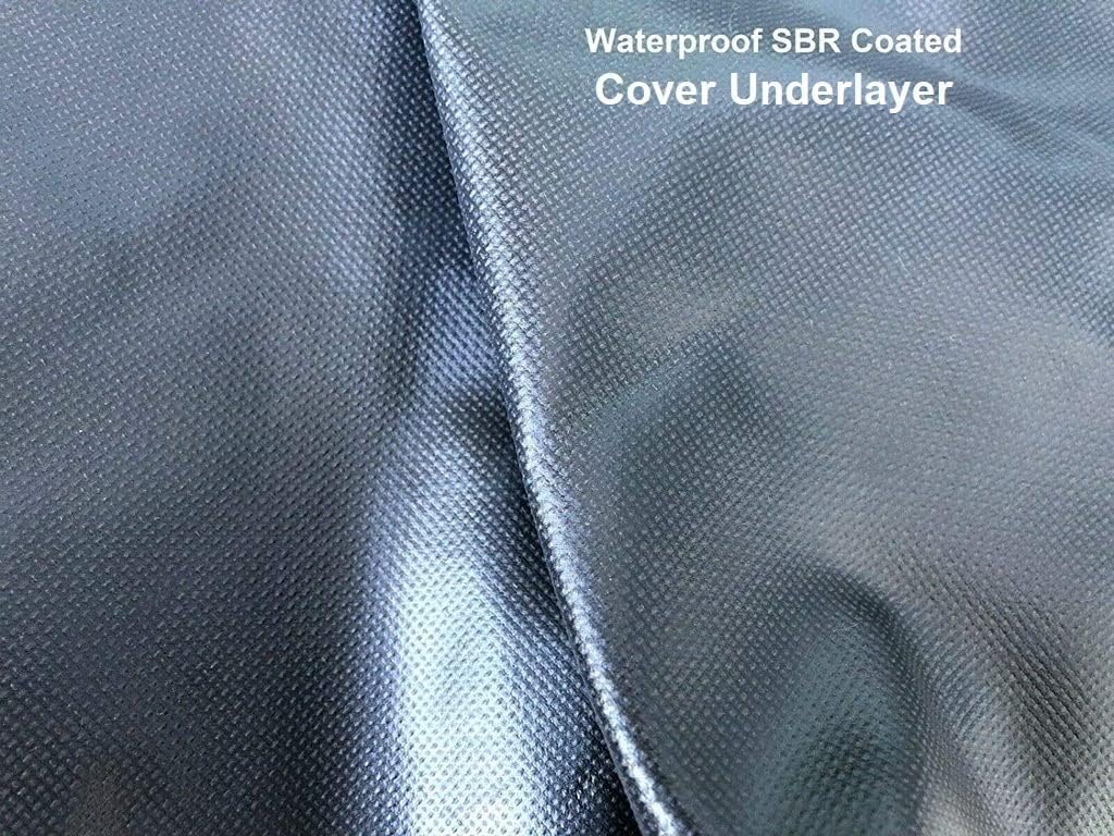 Dogbed4less Waterproof External Replacement Cover for 42x28x3 Inches Dog Bed, Space Gray