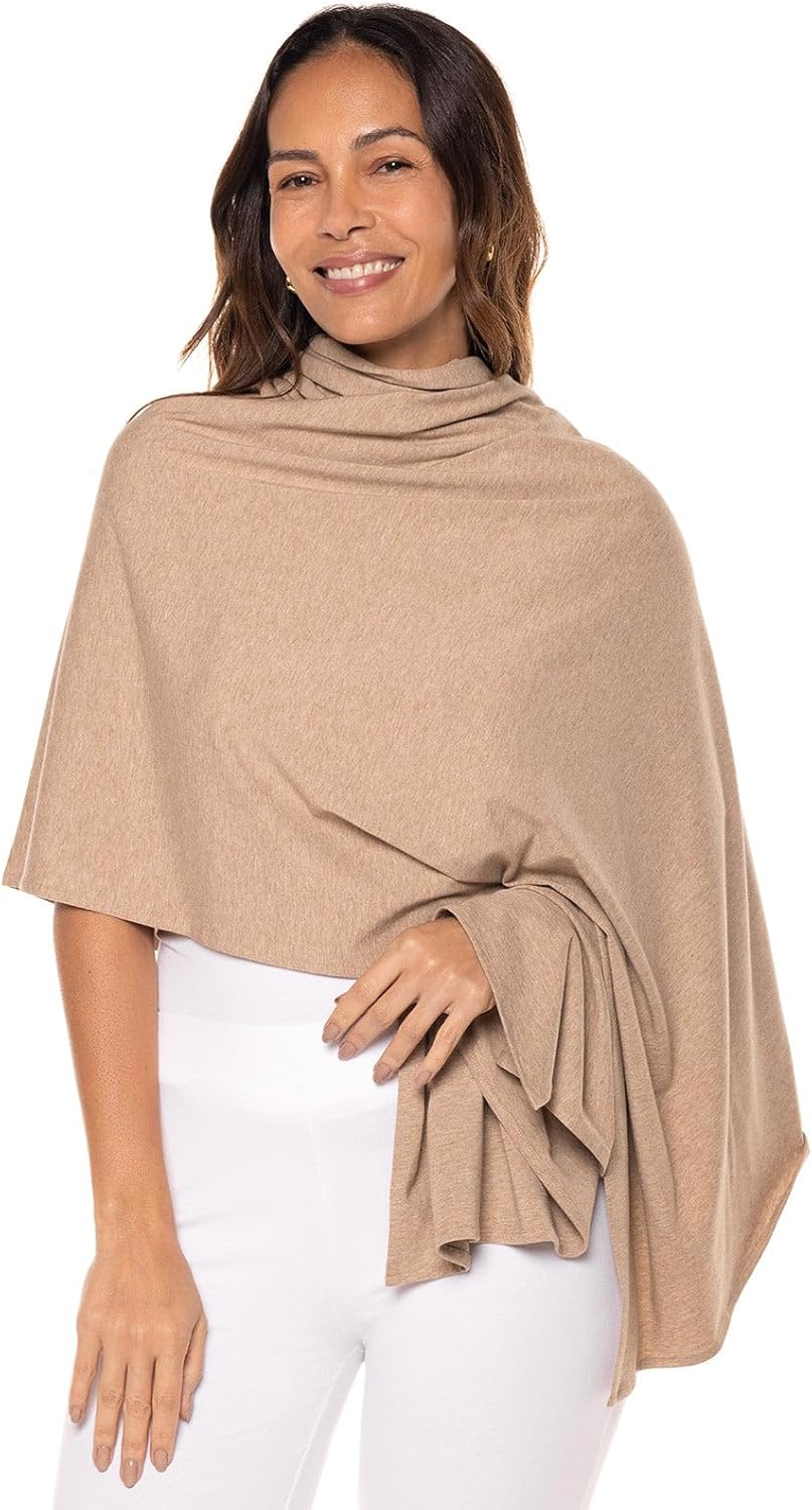 Coolibar Beach Shawl - UPF 50+ Sun Protection - Sanibel