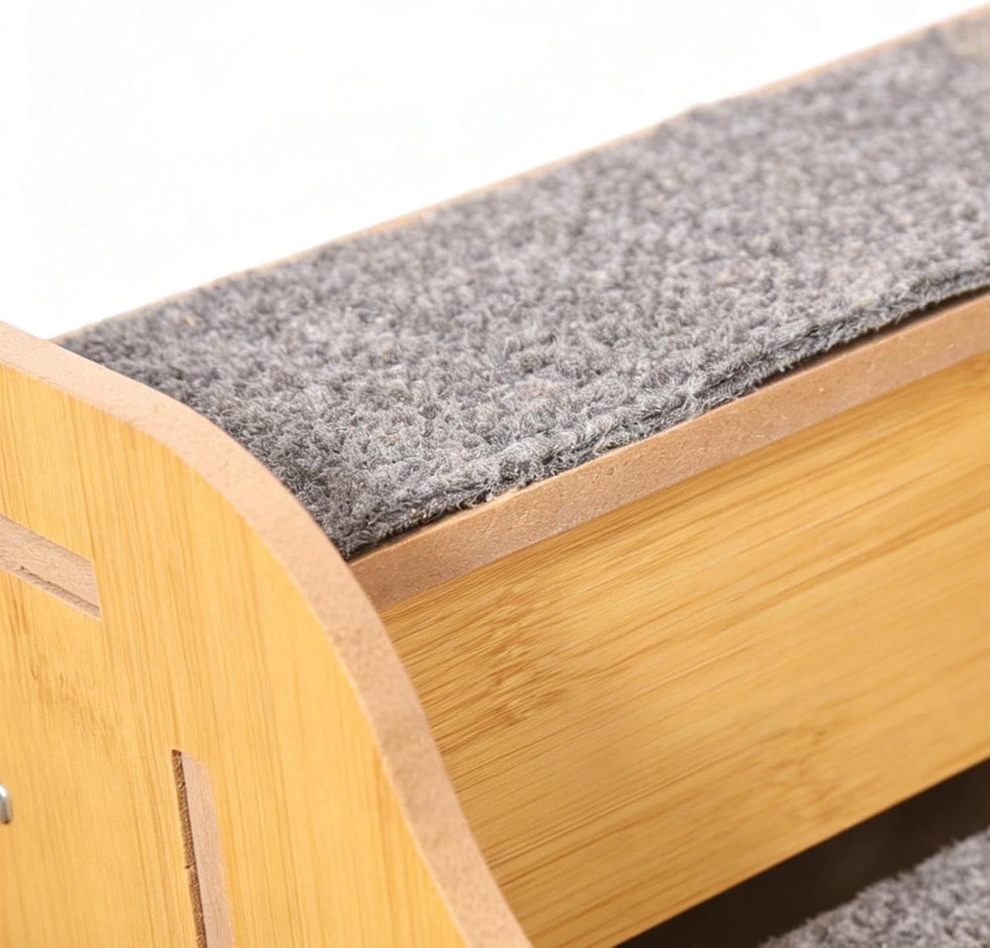 Pet Stairs - Puppy Climbing Ramp Stairs, Dog High Bed Steps with Non Slip Surfaces & Lightweight Design for Indoor Bedroom Sofa Window Living Room RV Couch Furniture Apartment Use