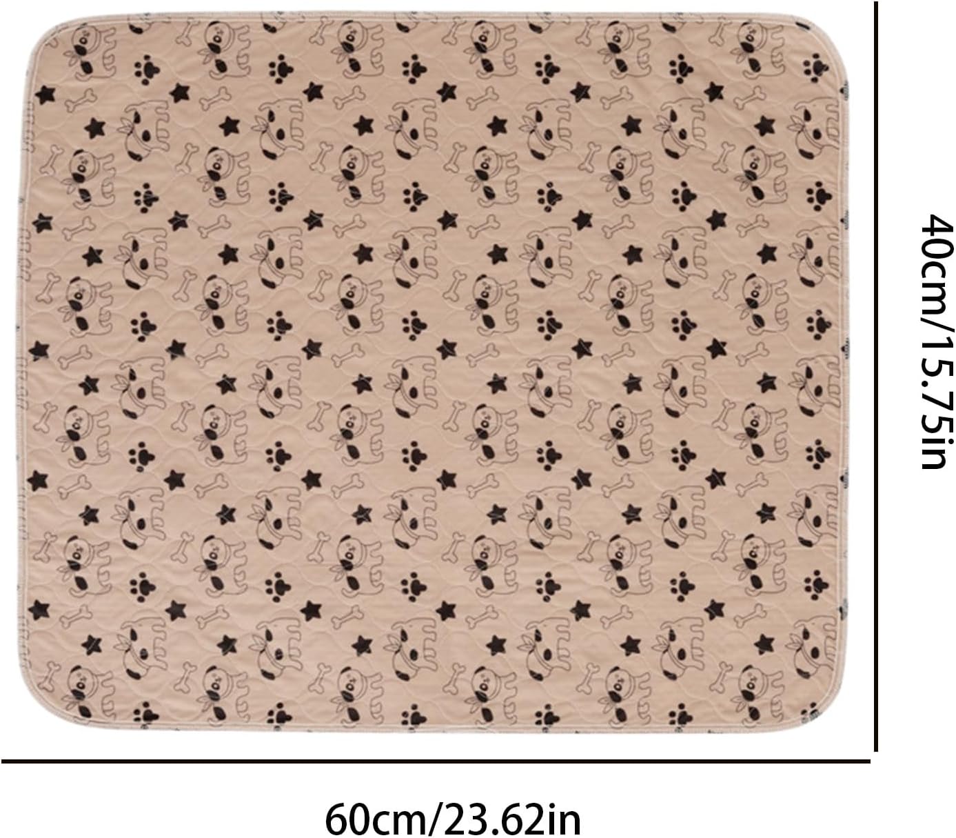 Training Pads – Reusable Pee Mats for Pet Learning | Fast Absorb Core Layers, Washable Multi Use Design, Leak Guard Structure & Indoor Care Features for Cat Potty Practice, Crate Resting, Travel Setup