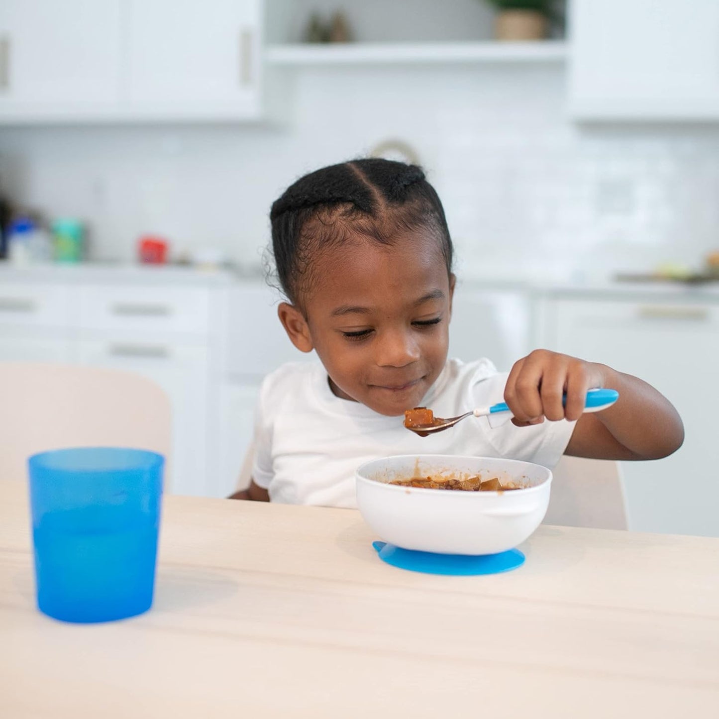 Dr. Brown's No-Slip Strong Suction Bowls for Babies and Toddlers, Baby Led Feeding, 2-Pack, BPA Free, 4m+