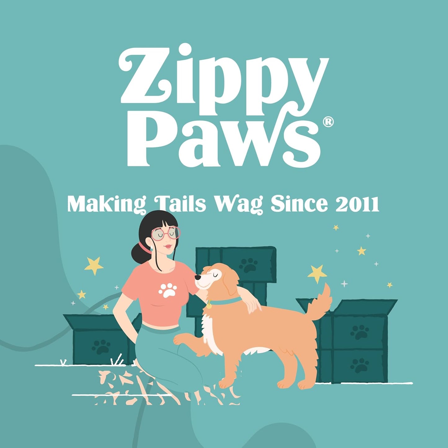 ZippyPaws Loopy - No Stuffing Dog Toys to Keep Them Busy, for Small, Medium, & Large Dogs, Squeaky Pet Toy for Boredom, Unstuffed Chew Toy, Soft Plush Puppy Products, Hedgehog - 10"