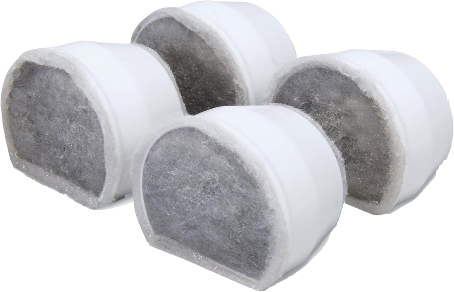 PetSafe Drinkwell Avalon & Pagoda Fountain Activated Carbon Filters - Better Hydration Choice - Long-Lasting Purity - Odor-Free Drinking - Universal Filter Replacement - 4 Pack