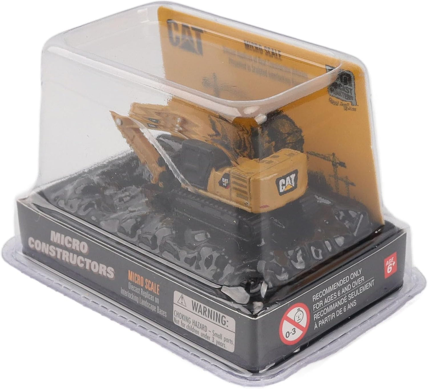 Diecast Masters Caterpillar Toy Replicas - Micro 320 Hydraulic Excavator Grapple | Model 85725CS