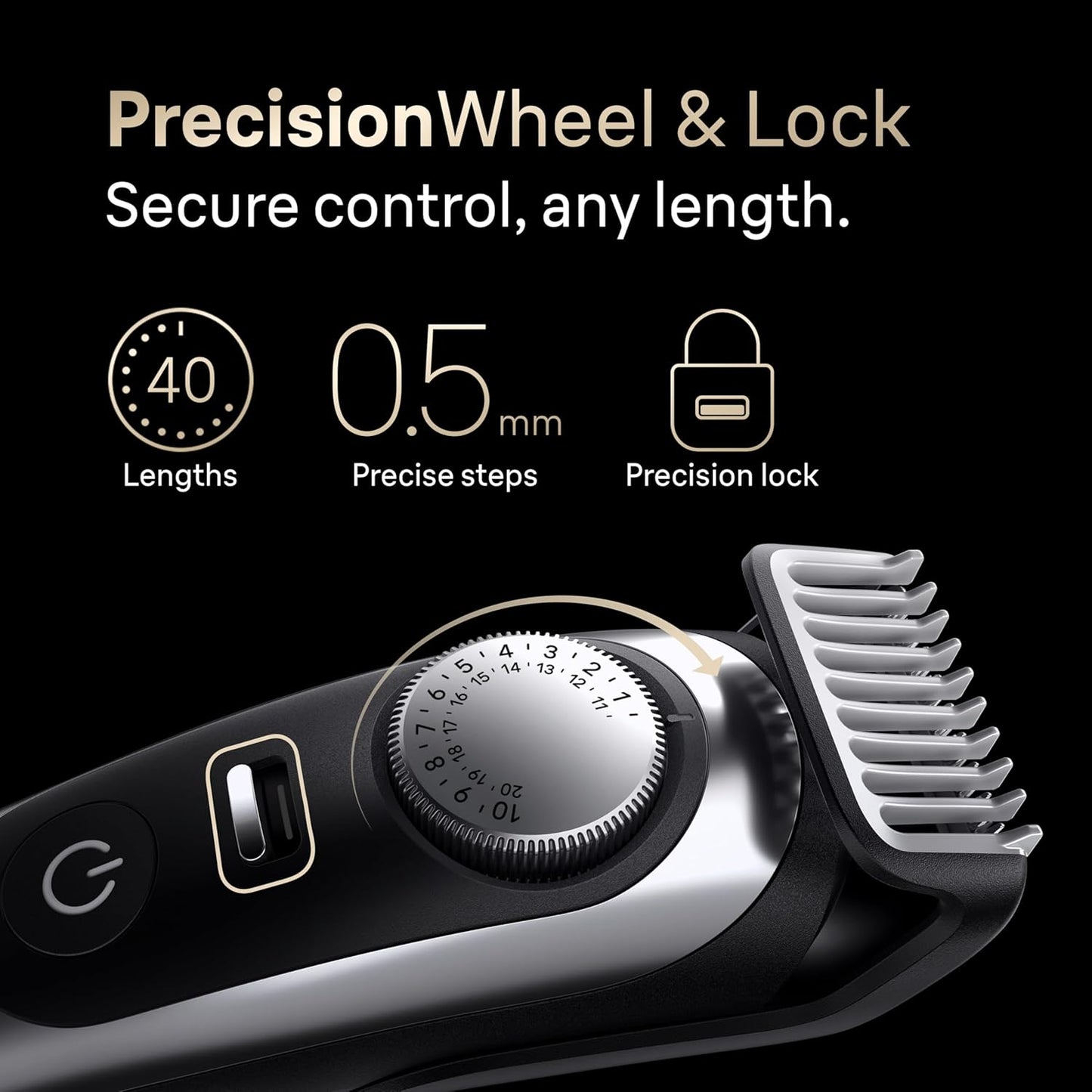 Braun Series 9 All-in-One Multi Grooming Kit for Men, 13-in-1 Beard Trimmer, Body Groomer, Hair Clipper and Manscaping for Face & Body, 9440
