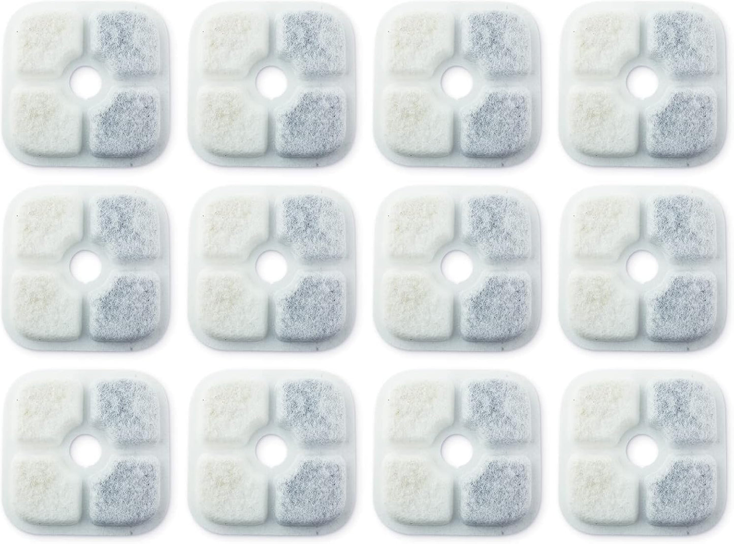 PET STANDARD Water Filters, Compatible with Catit® PIXI™ Water Fountain, Pack of 12