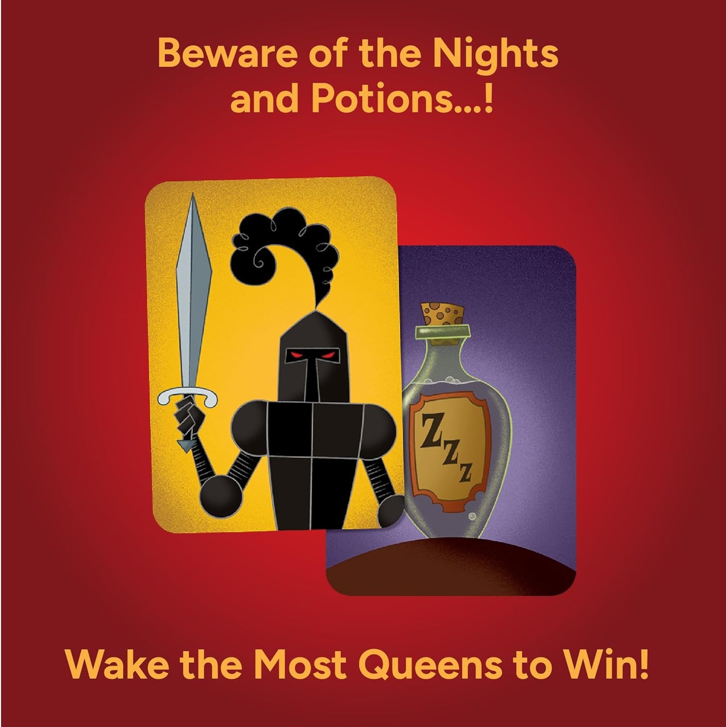 Sleeping Queens Fun Card Game for Kids and Families. Great for Kids aged 8+ and 2-5 Players, from Gamewright.