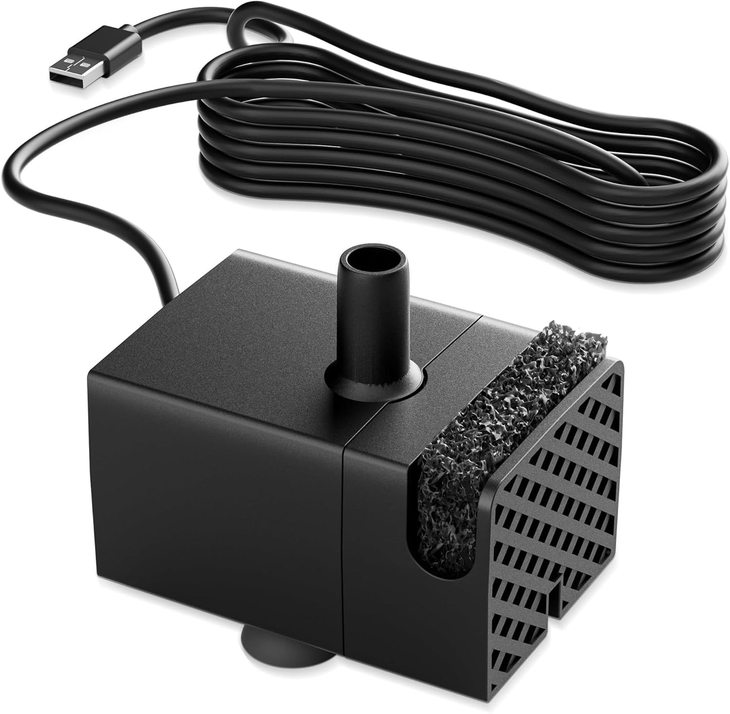 IMIPAW Pet Water Fountain Pump (One Piece), Includes Filter Wool to Isolate Impurity Hairs, Smooth Running, Removable for Cleaning, Replacement Bass Pump for W03 Cat Water Dispenser
