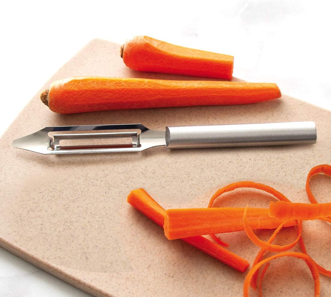 Rada Cutlery Pare & Peel Gift Set (S46), 2-Piece Knife Set, Stainless Steel Blades, Silver Handle