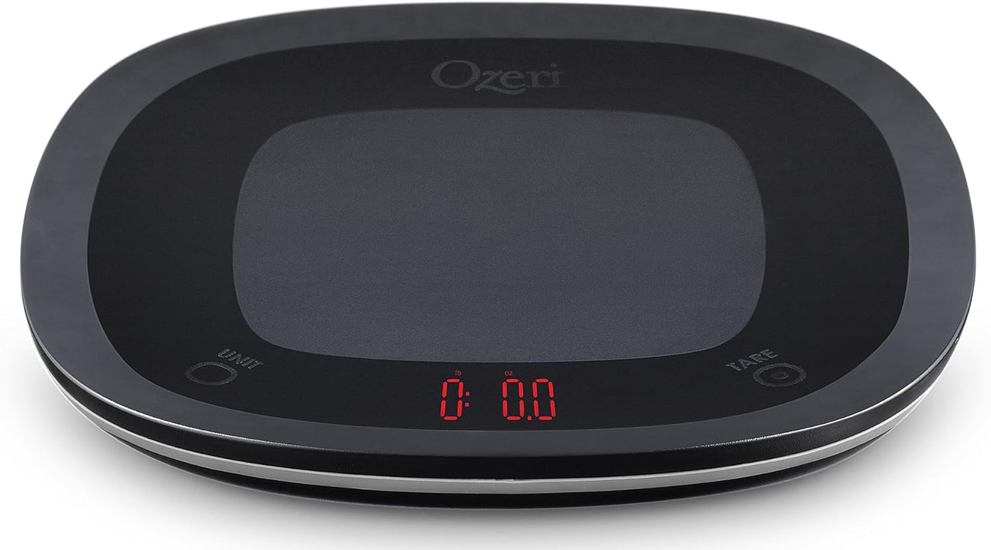 Ozeri Touch Waterproof Digital Kitchen Scale, Washable and Submersible