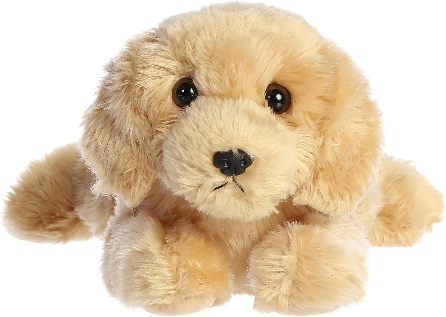 Aurora® Adorable Flopsie™ Goldie™ Stuffed Animal - Used to Create Imaginative Play Adventures - Perfect for Birthdays, Kids and Adults, All Ages - Brown 12 Inches