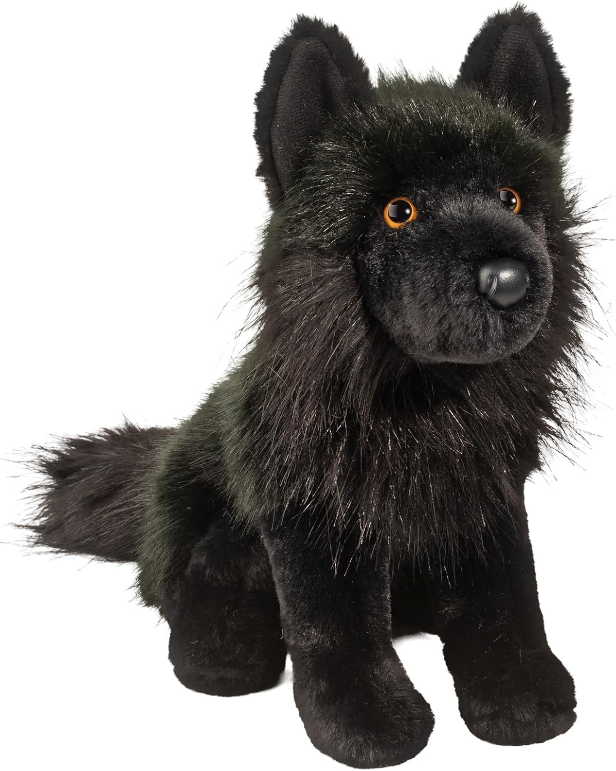 Douglas Vilkas Black Wolf Plush Stuffed Animal
