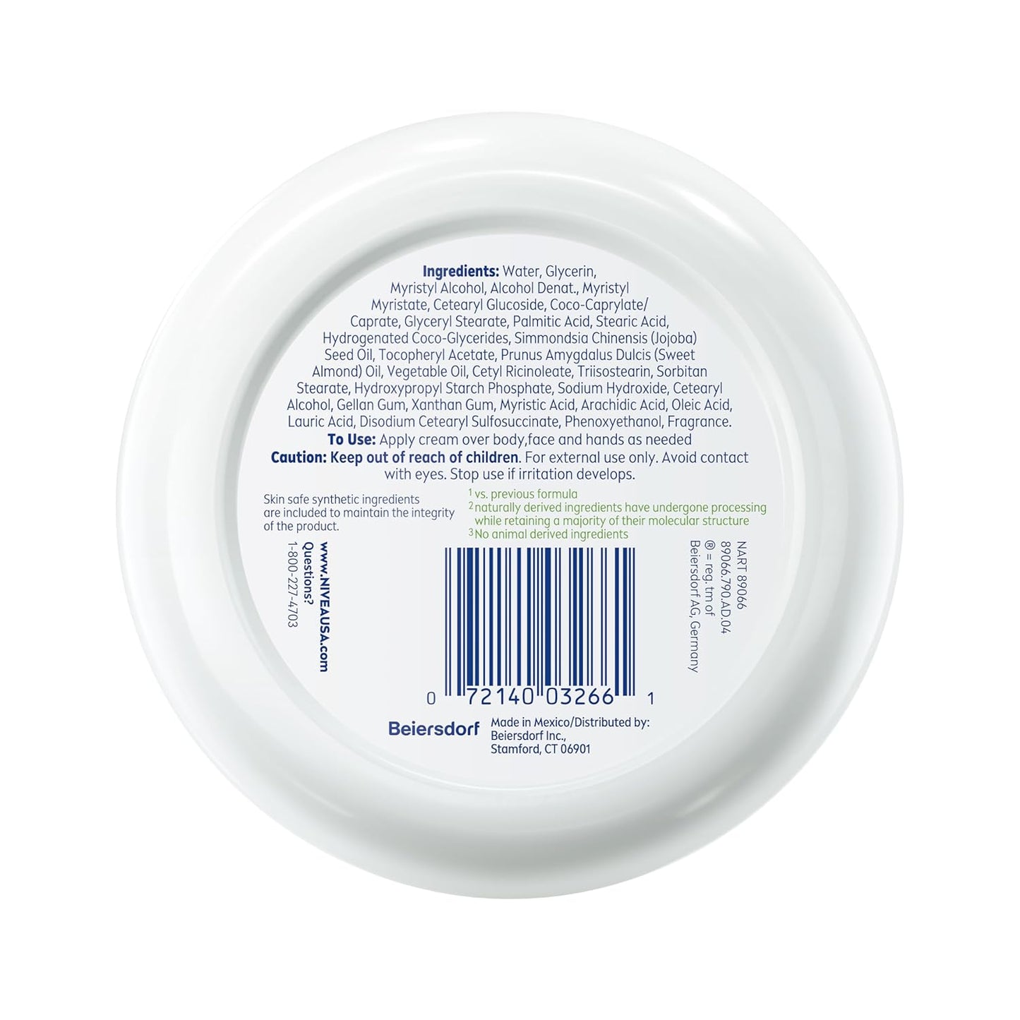 NIVEA Soft Refreshingly Soft Moisturizing Cream, Lightweight Body Moisturizer for Face, Body and Hands, Body Cream Enriched with Jojoba Oil and Vitamin E, 16 Oz Jar