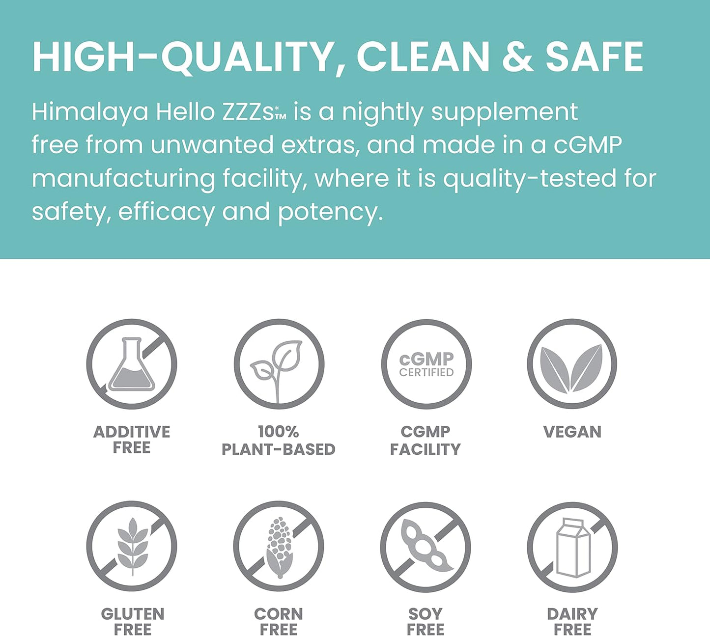 Himalaya Hello ZZZs, 60 Day Supply - Herbal Sleep Supplement with Melatonin, GABA, L-Theanine, Lavender, Chamomile and Lemon Balm - Vegan, Non-GMO, Gluten Free, 60 Capsules