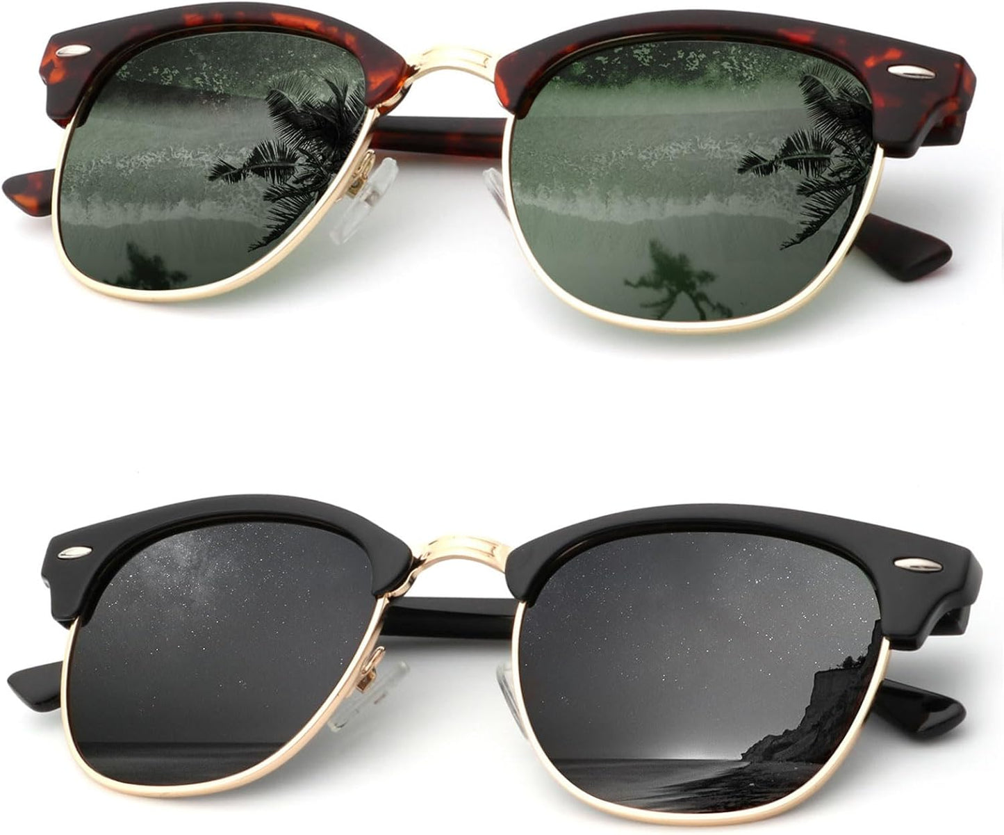 KALIYADI Sunglasses Men Polarized for Mens and Womens Unisex Sun Glasses for Driving UV Protection