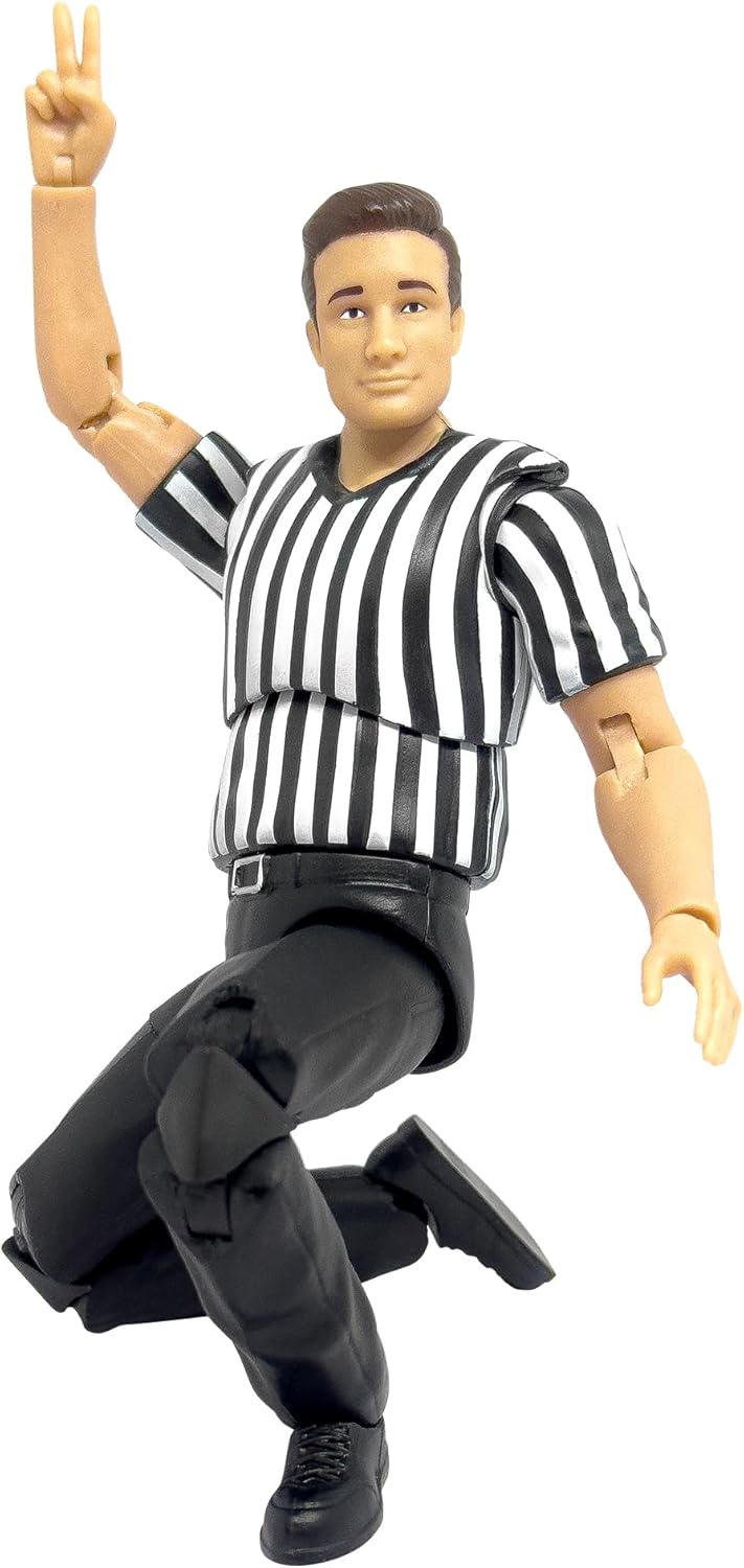 Ultimate Referee with Deluxe Articulation for Wrestling Action Figures
