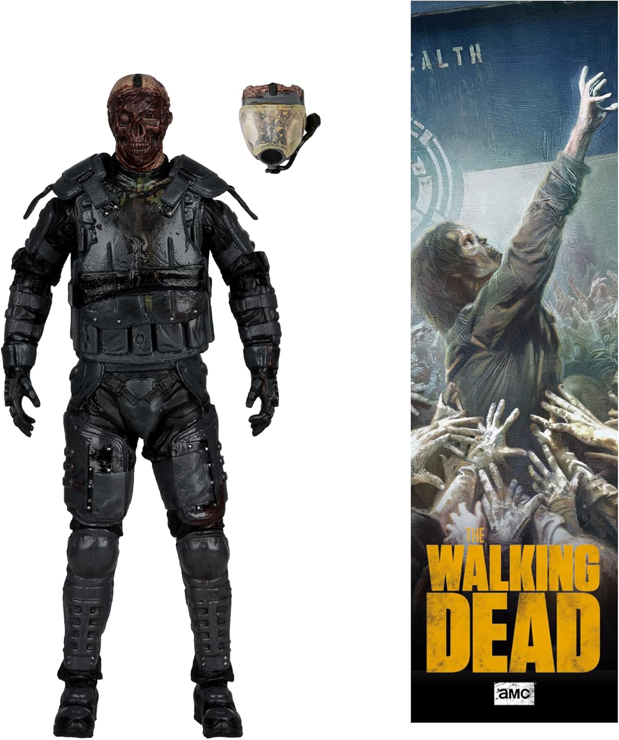 McFarlane Toys - The Walking Dead Gas Mask Zombie 5in Action Figure