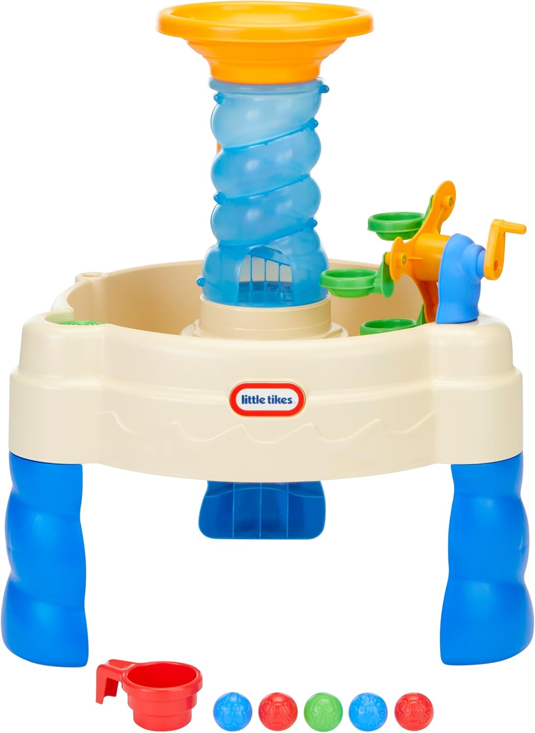 Little Tikes Spiralin' Seas Waterpark Play Table, Multicolor