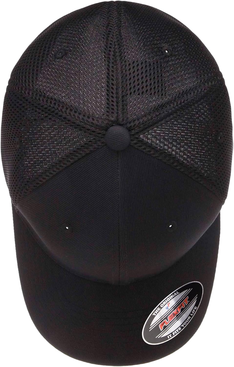 Flexfit Unisex Mesh Fitted 2-Tone Trucker Hat, One Size