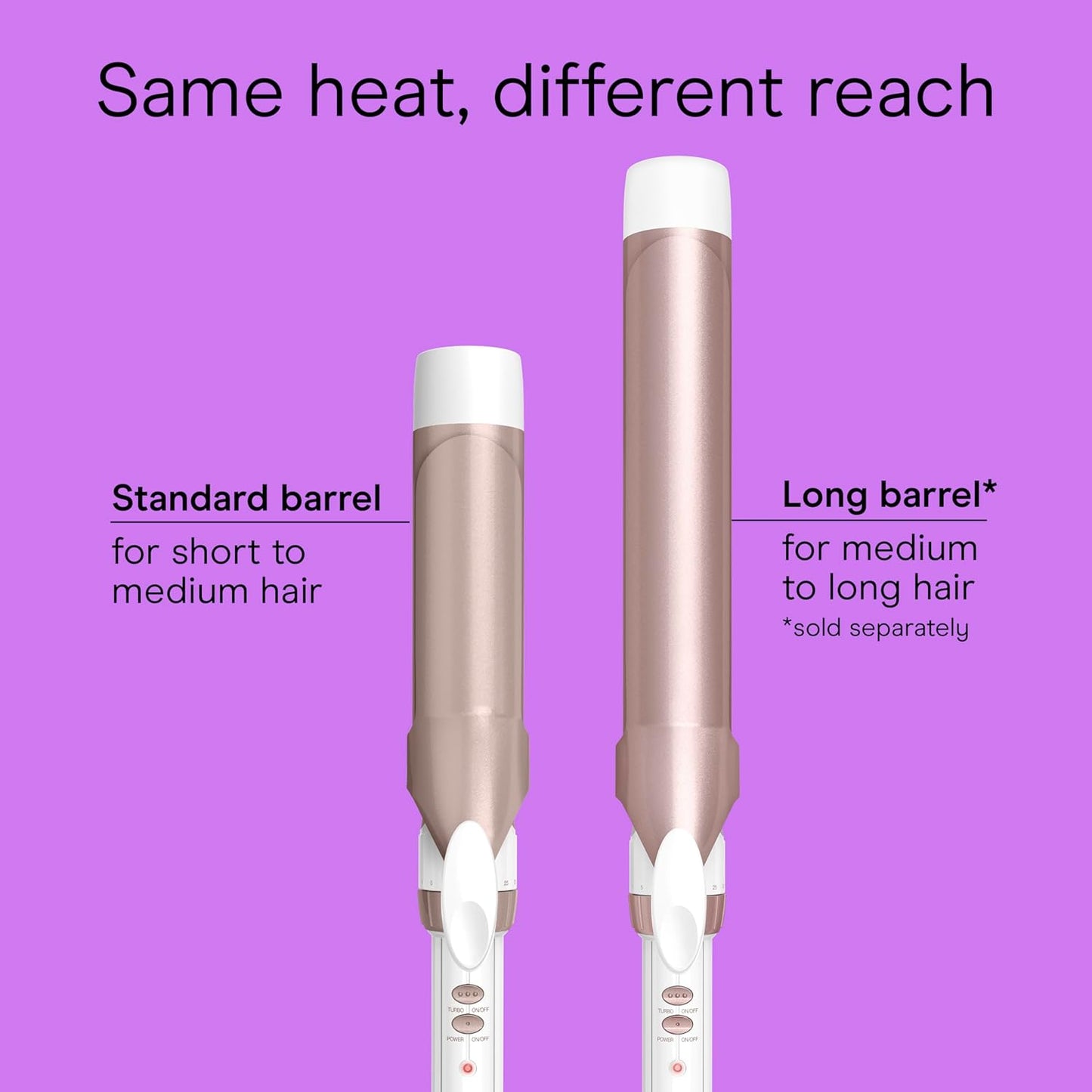 Conair Double Ceramic 1 ½-Inch Curling Iron, 1 ½-Inch Barrel Creates Soft Waves & Curls, Hair Curler for Use on Medium & Long Hair, White/Rose Gold