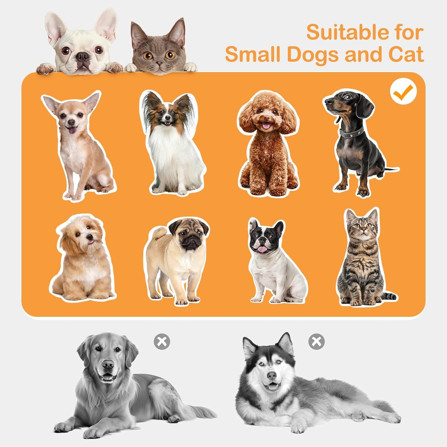 Non Slip Dog Ramp with Seat & Storage Drawers,Extra Wide Doggie Stairs,Metal Frame Puppy Chair for High Bed Couch Office,Dachshunds Ladder,Washable Cushion Pet Step for Small Old Pets Khaki