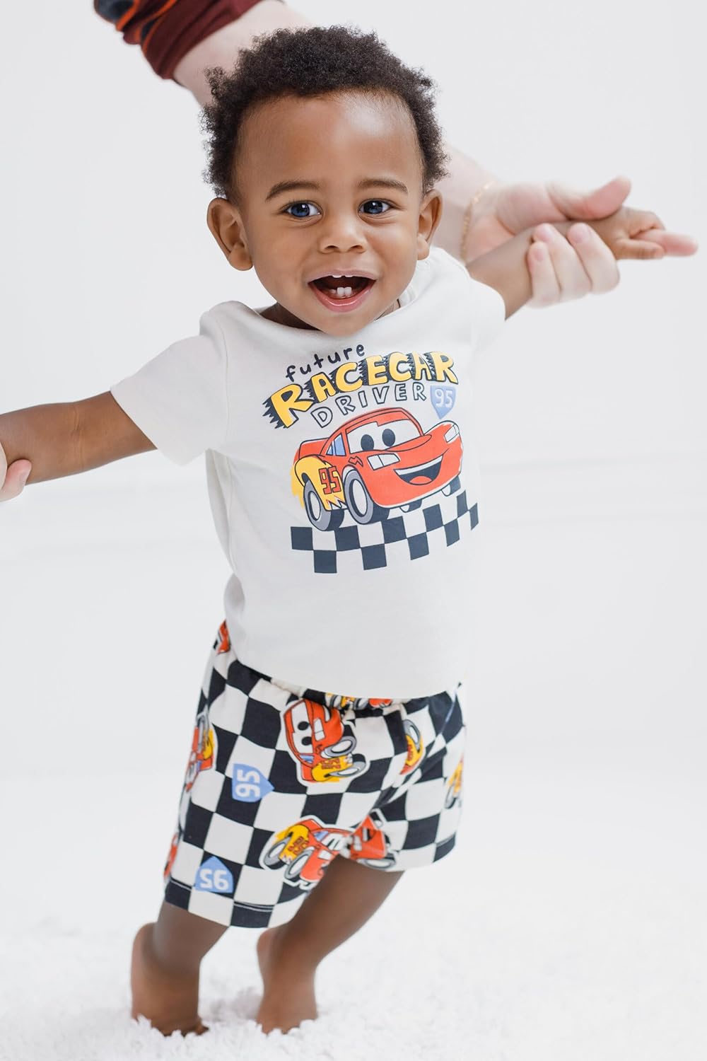 Disney T-Shirt and French Terry Shorts Outfit Set Newborn to Little Kid Sizes (Newborn - 5)
