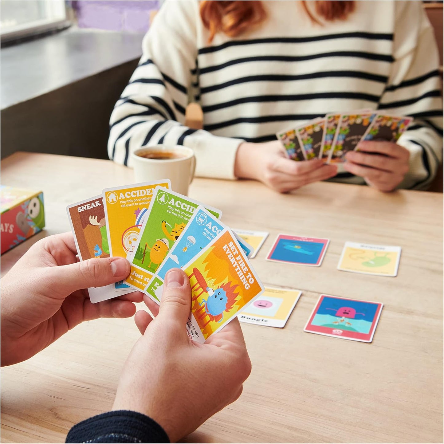 Spin Master Games, Dumb Ways to Die, The Viral Meme Card Game from YouTube and TikTok, Survival Strategy Fun, 2-5 Players, Easter Gift, for Ages 12 & Up