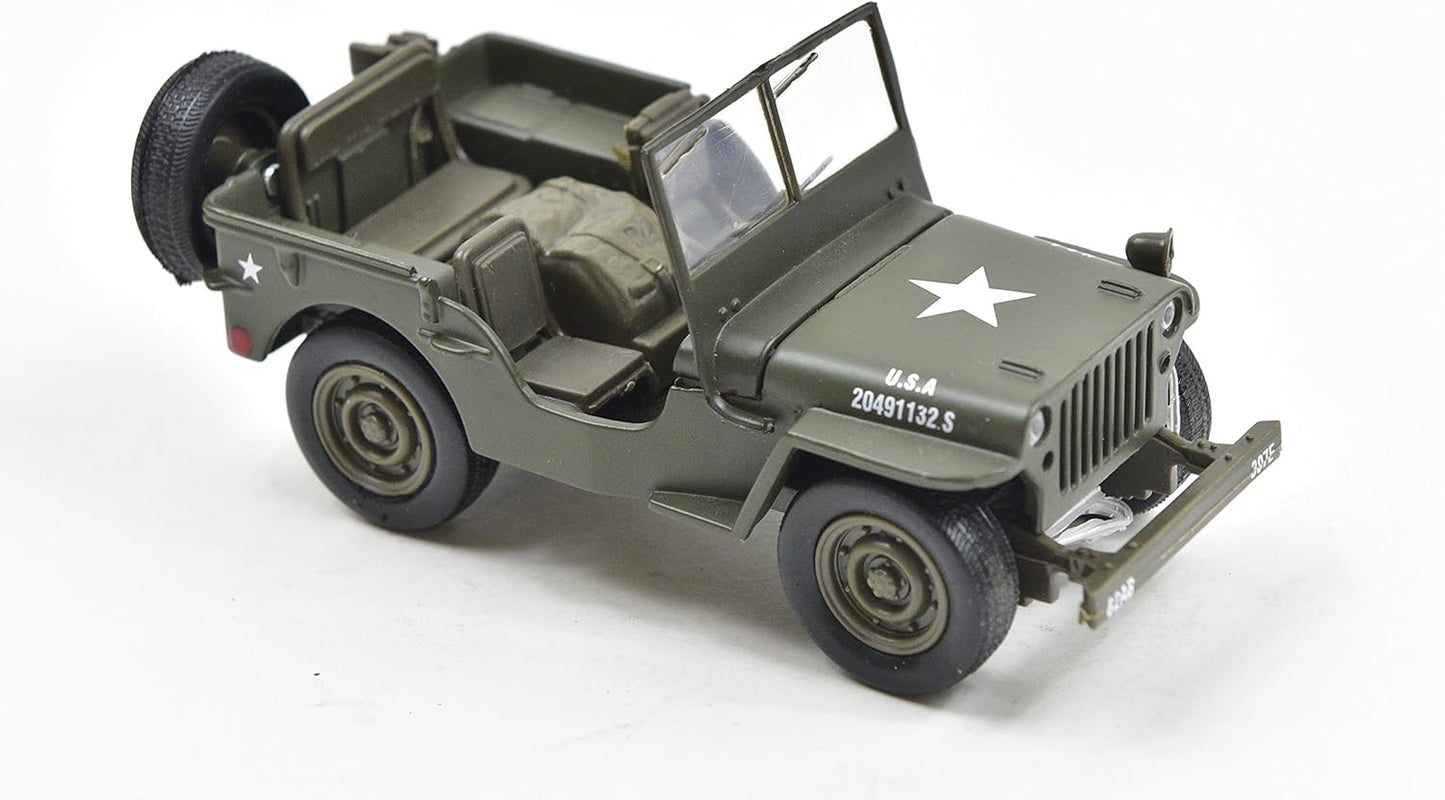 Jeep Willys U.S.A. Army Green 1/32 Diecast Model Car by New Ray