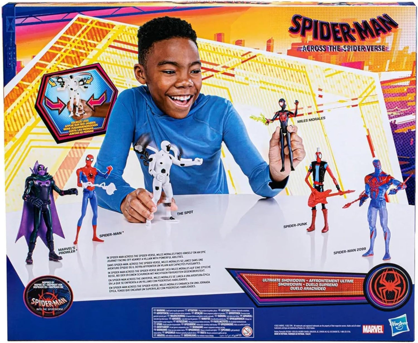 Marvel Spider-Man Across The SpiderVerse 6 Inch Ultimate Showdown Figure 6-Pack
