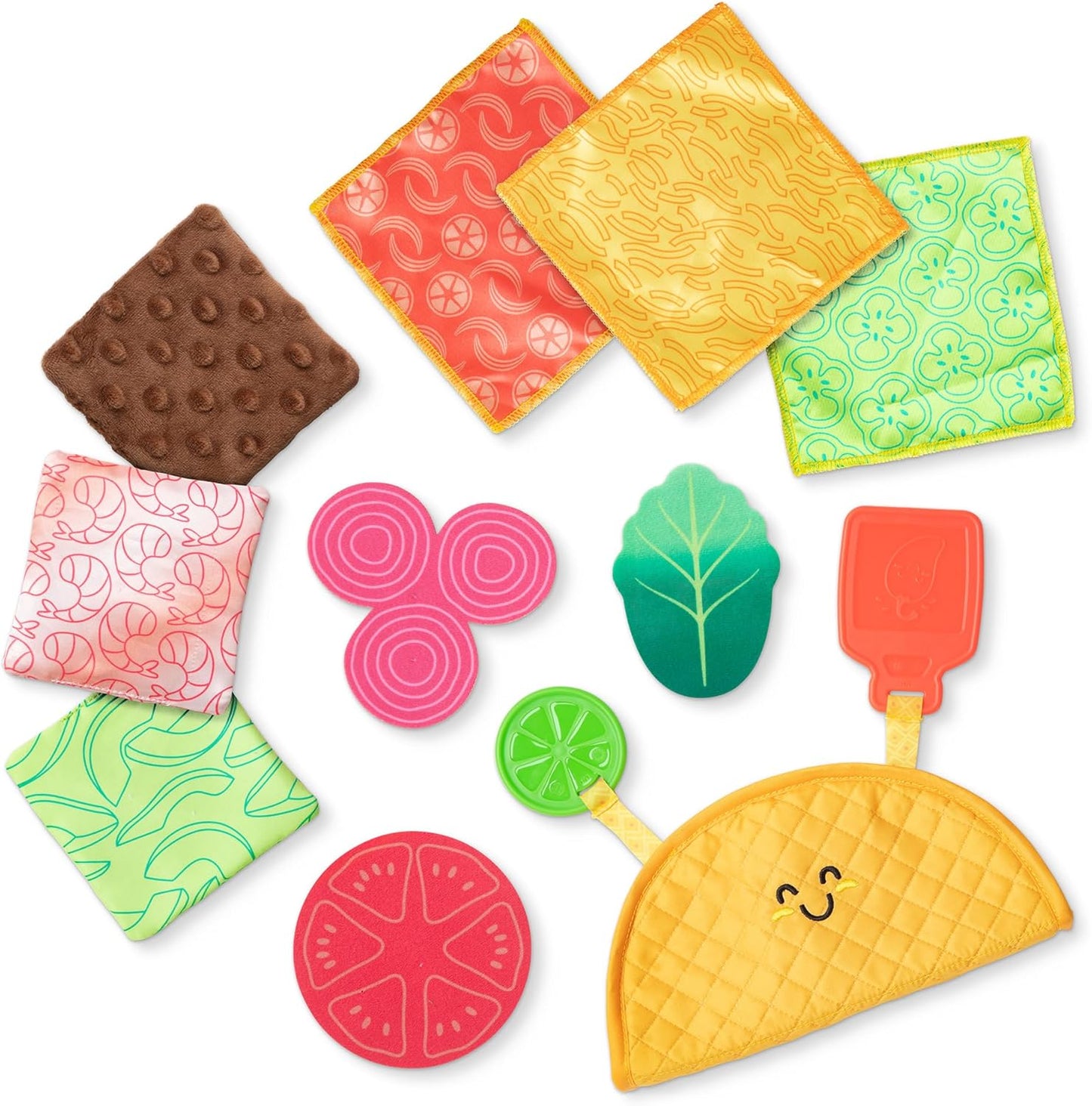 Melissa & Doug Multi-Sensory Soft Taco Fill & Spill Infant Toy - Sensory Toys For Babies, Baby Taco Toy, Baby Toys For Ages 6 Months And Older