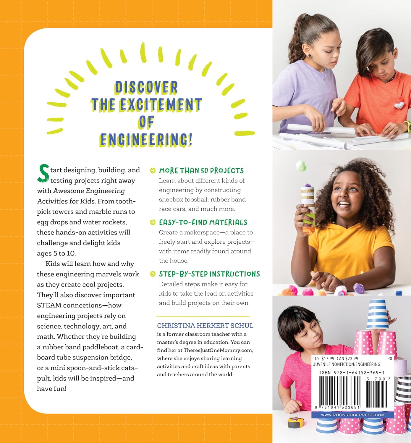 Awesome Engineering Activities for Kids: 50+ Exciting STEAM Projects to Design and Build (Awesome STEAM Activities for Kids)