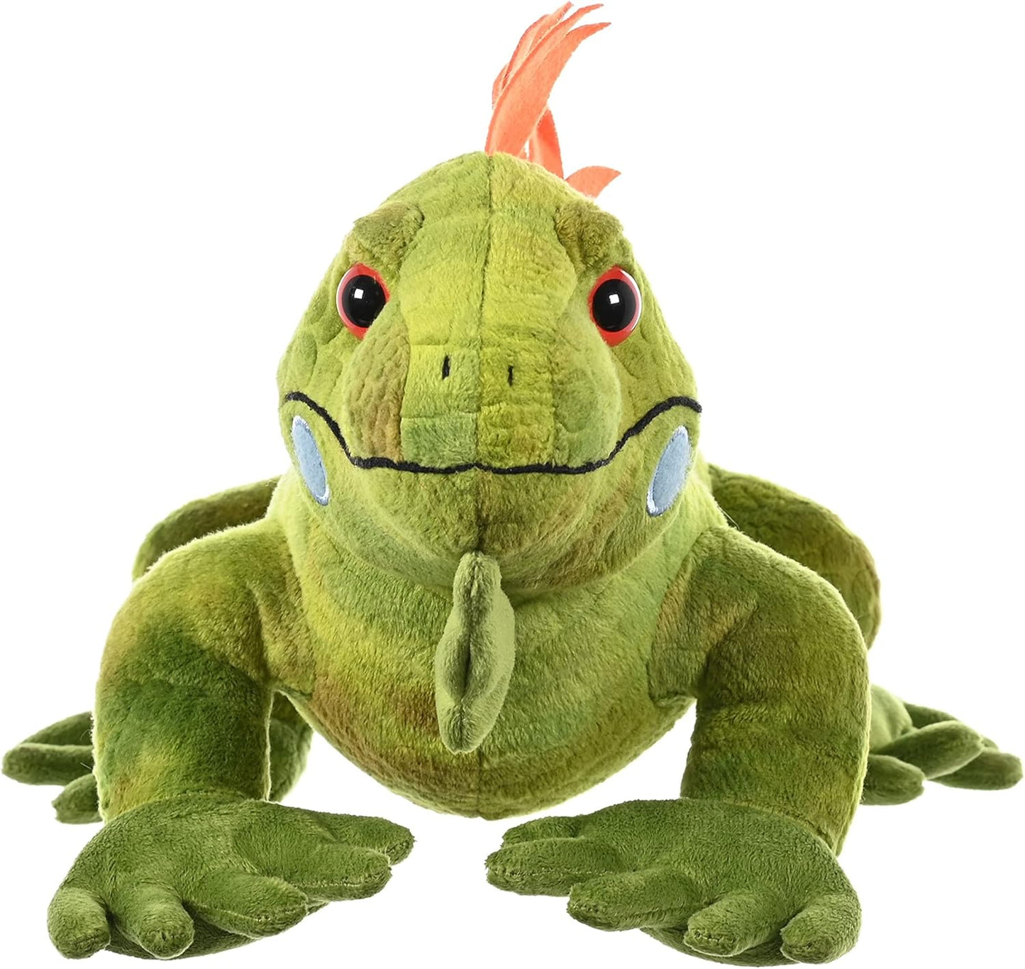 Wild Republic Iguana Plush, Stuffed Animal, Plush Toy, Kids Gifts, Cuddlekins, 15 Inches, Multi (12905)