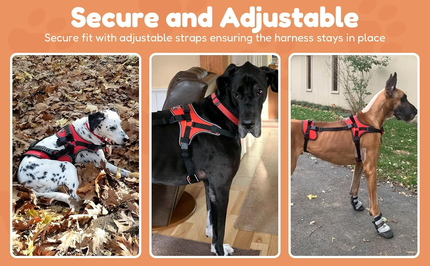 Doggie Stylz Multi-Functional Full-Body Lifting Dog Harness Vest, Designed for Front-Only, Rear-Only or Full-Body Dog Lifting. Please Measure Before Ordering.