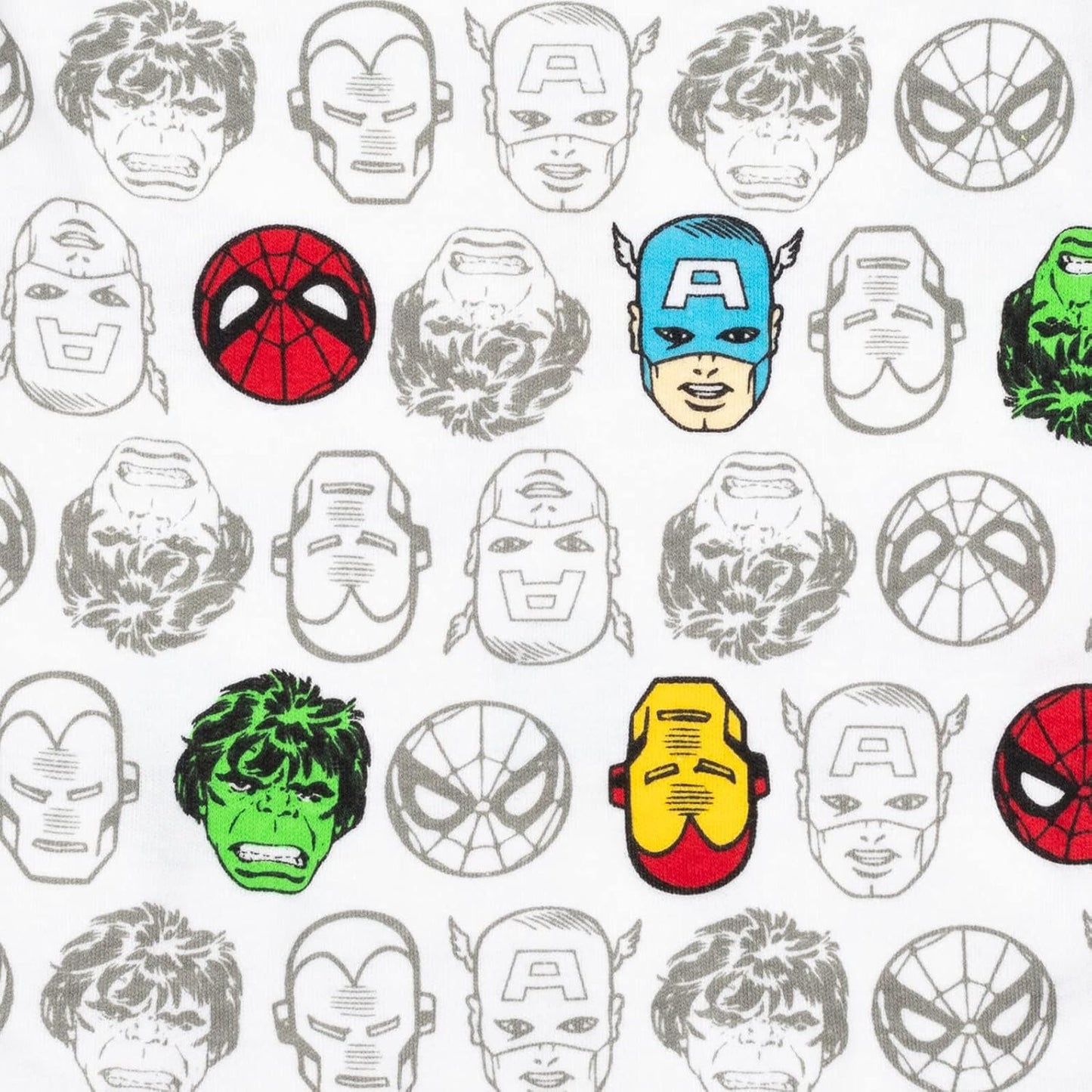 Marvel Avengers Baby 5 Pack Bodysuits Newborn to Infant Sizes (Newborn - 24 Months)