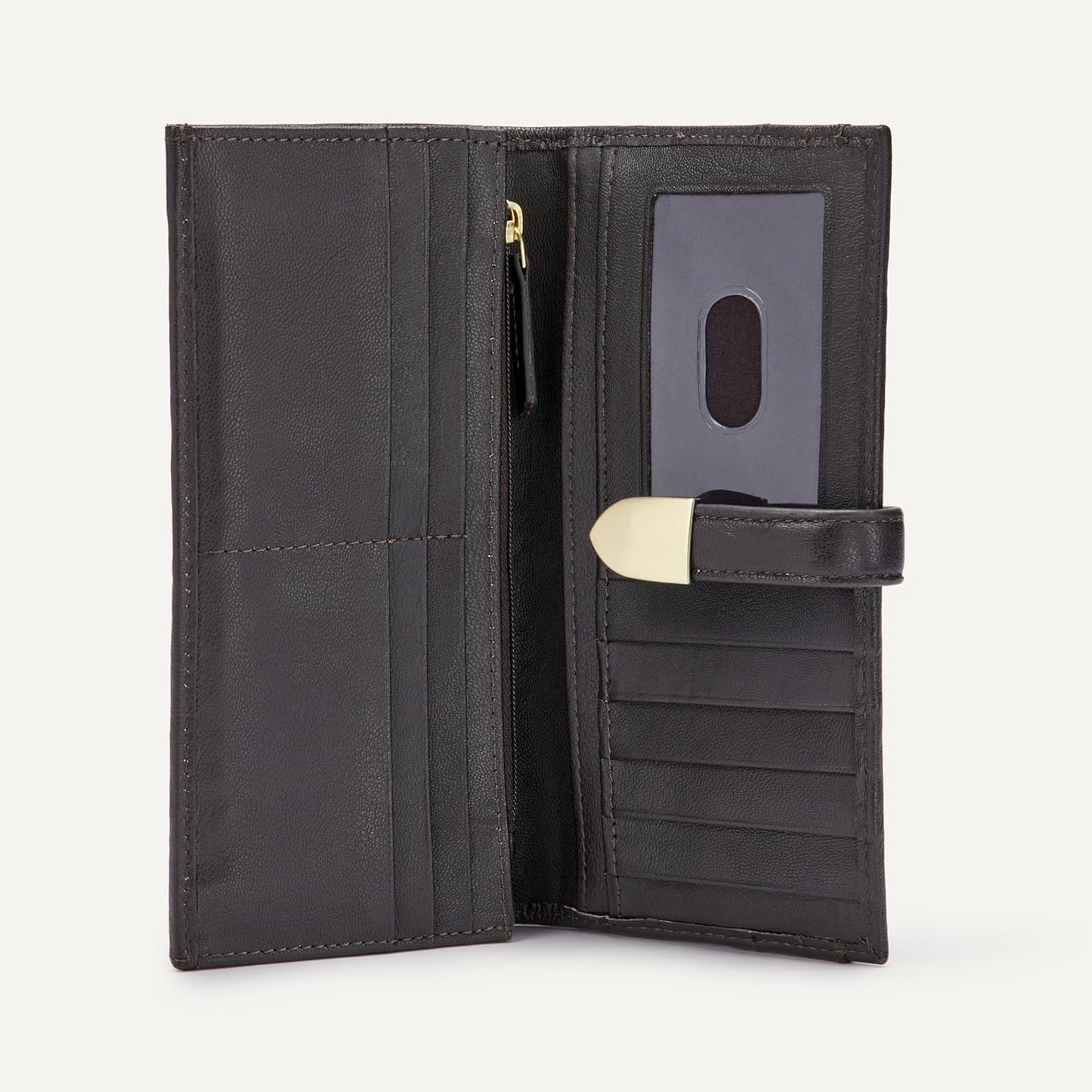Amazon Essentials Women's Leather Clutch