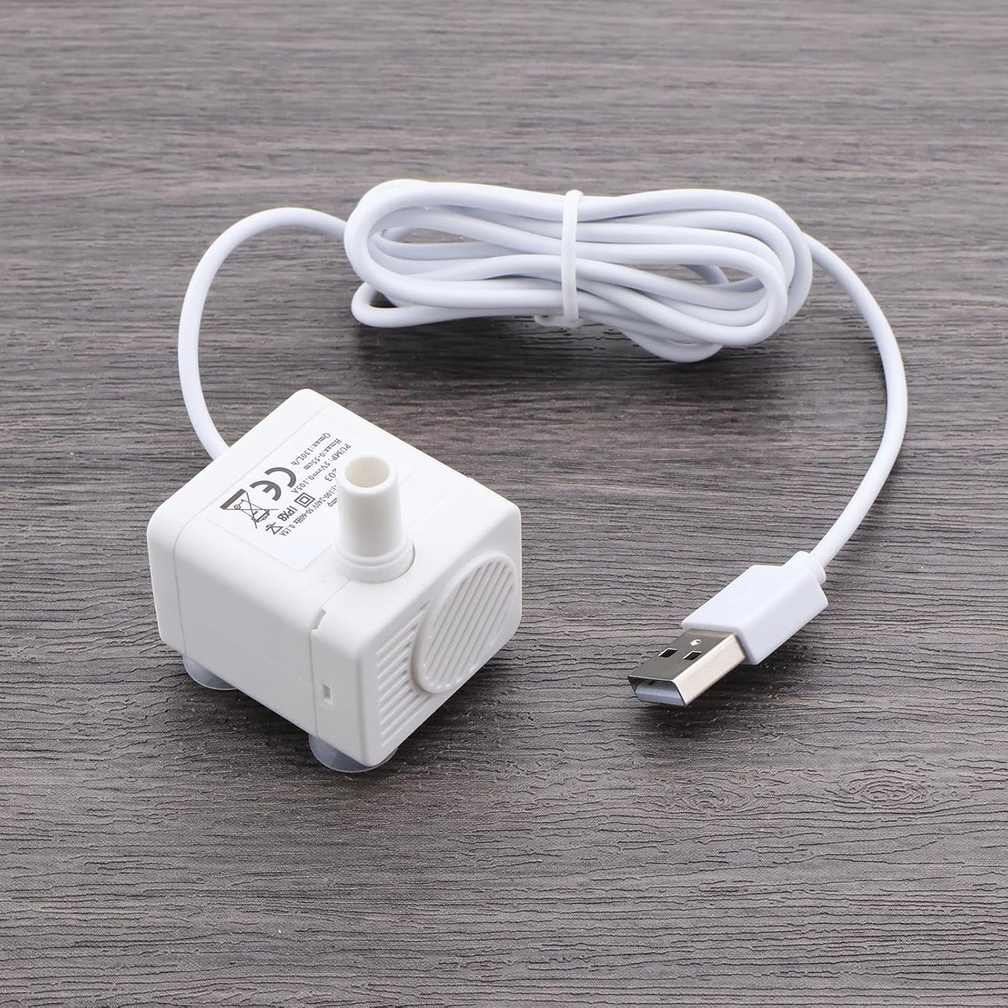 The Lord of the Tools Water Fountain Pump with 1.5M USB Wire Compatible with WF010 WF020 WF030 WF050 for Cats Dogs Aquarium Fish Tank Pet Water Dispenser