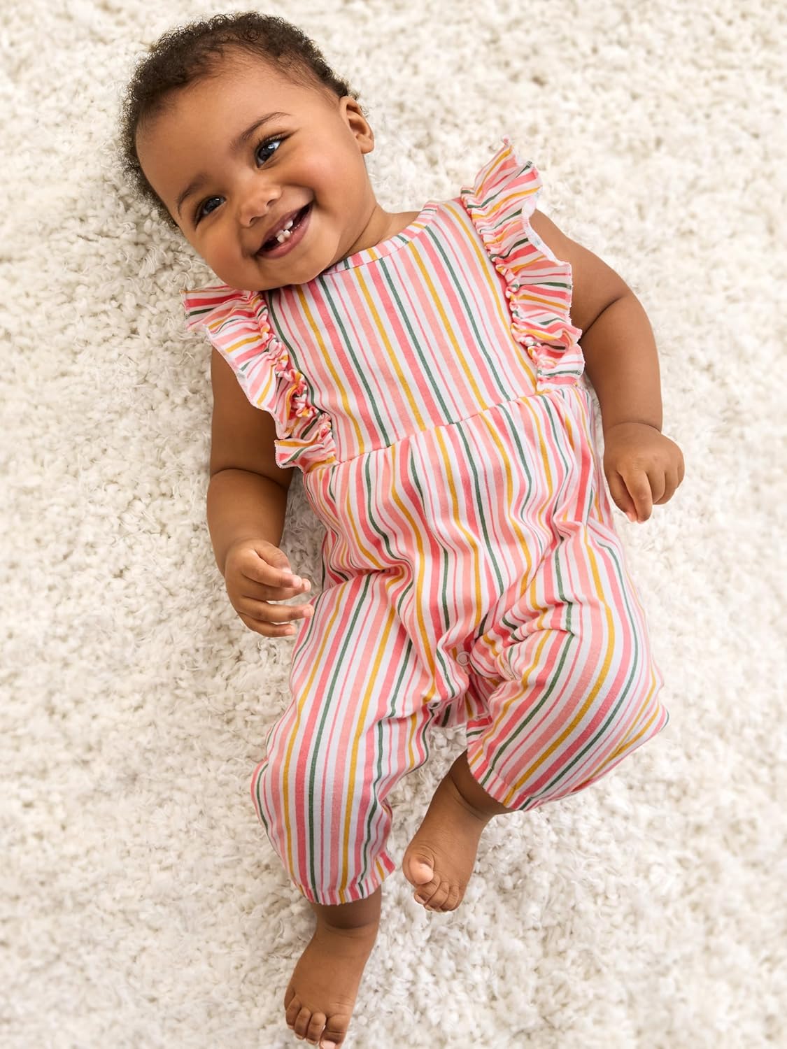 Simple Joys by Carter's Baby Girls' 2-pack Fashion Jumpsuits