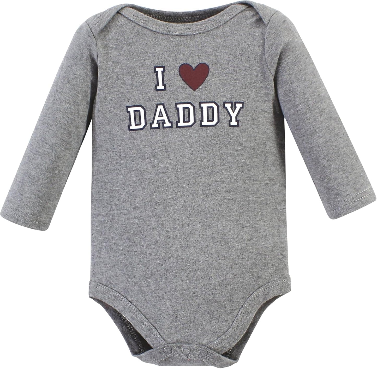 Hudson Baby baby-boys Cotton Long-sleeve Bodysuits 5-pack