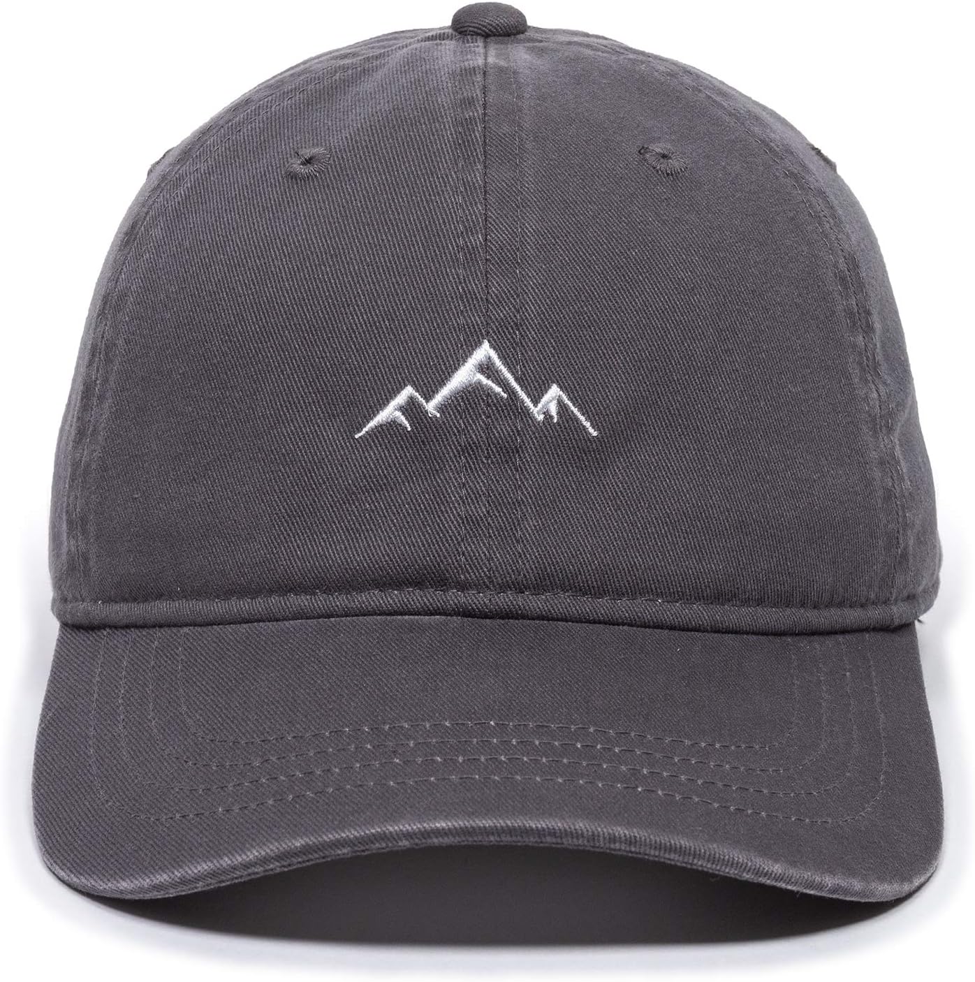 Outdoor Cap -Adult Mountain Dad Hat-Unstructured Soft Cotton