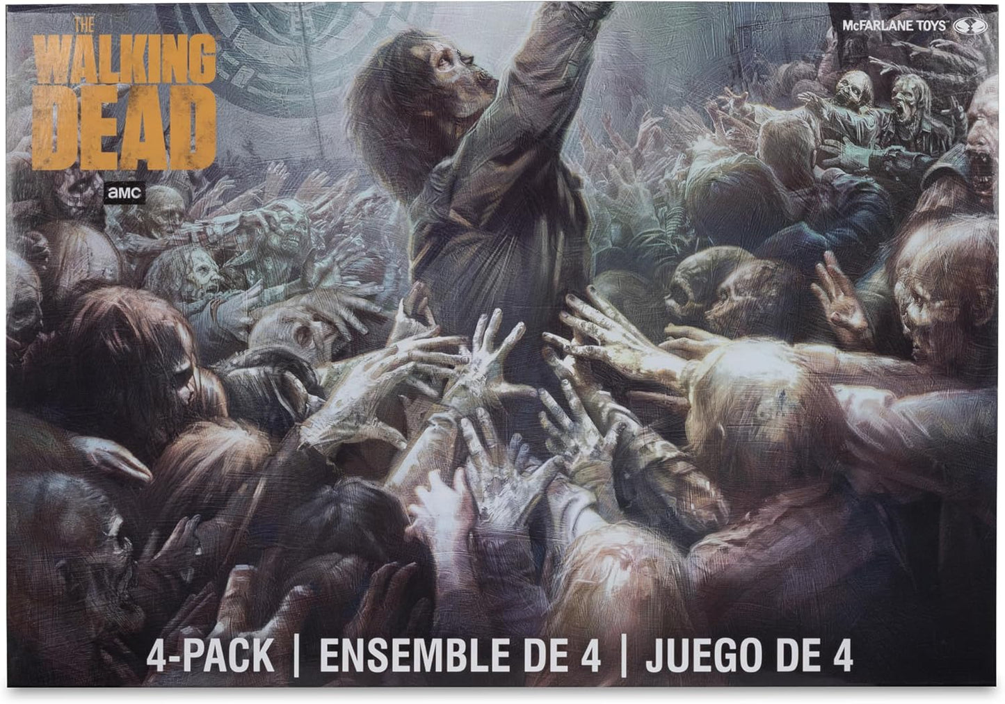 McFarlane Toys - The Walking Dead Walkers 5in Figure 4-Pack