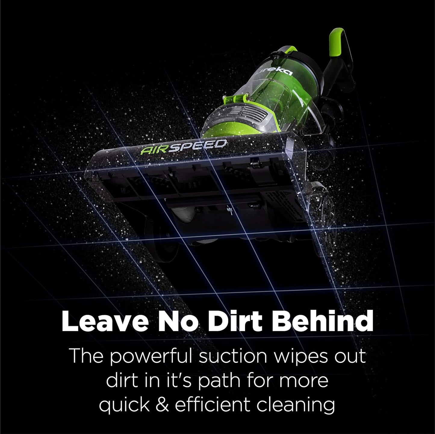 Eureka Airspeed Ultra-Lightweight Compact Bagless Upright Vacuum Cleaner, NEU10AE4, Green